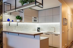 G-shaped kitchen